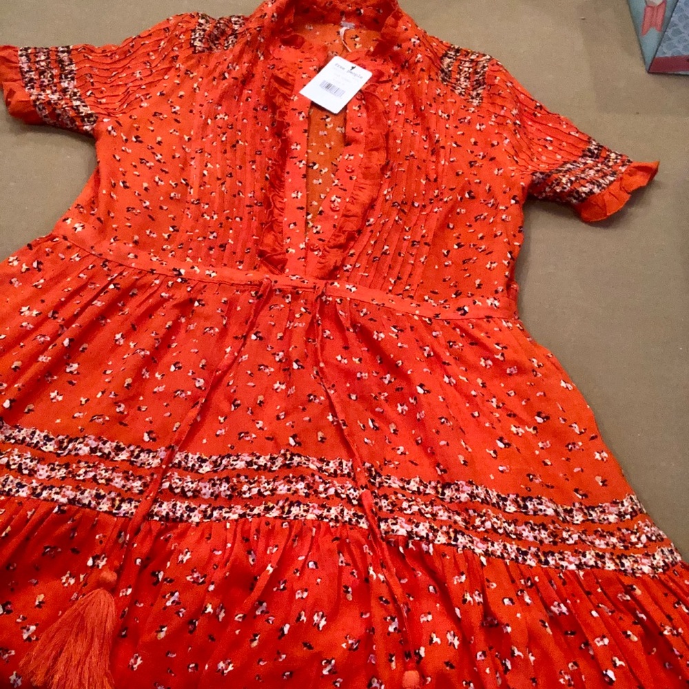 New Gorgeous Free people midi dress!